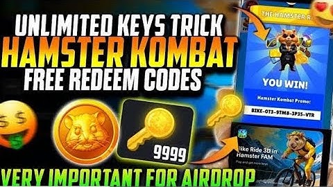 Hamster Kombat Unlimited Keys Trick || Hamster Playground Games | How to Collect Multiple Keys