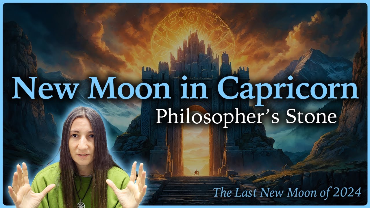New Moon in Capricorn - The Last New Moon of 2024 - Moon Omens - YouTube