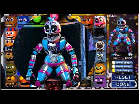 Funtime Chica, Fnaf World Characters and Fan Made