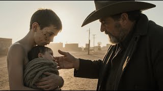 The Starving Boy Was Being Sold For The Stolen Bread For His Sister, But The Rancher Took Them In