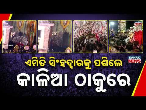 Niladri Bije 2026 | Lord Jagannath Enters the Lion Gate of Srimandir