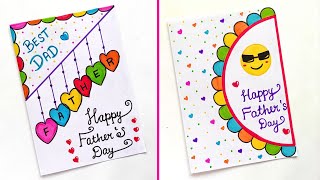 2 Father's Day Card | Easy & Beautiful Father's Day Greeting Card | Happy Father's Day Card 2024