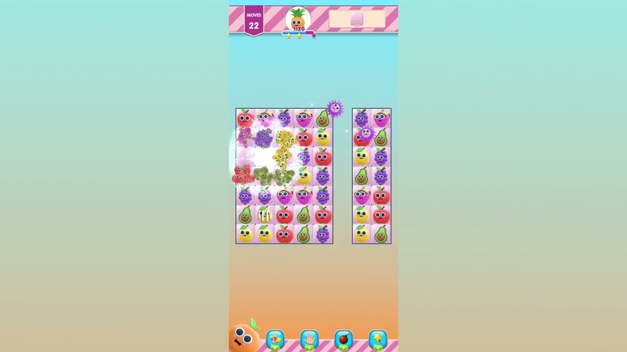 Fruit Crush Match Gameplay Trailer