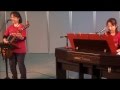 フォークデュオ赤い傘 ロビーコンサート2013