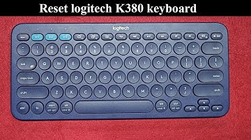 How to reset logitech k380 keyboard