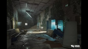 Abandoned Post Apocalyptic Hospital Environment