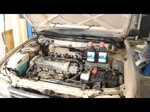How to replace radiator coolant liquid Toyota Corolla. Years 1991 to 2010