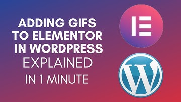 How To Add GIFs To Elementor In WordPress (2025)
