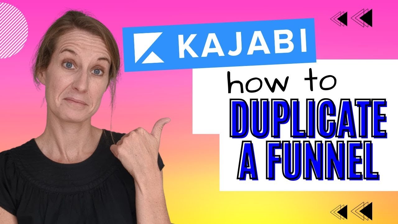 How to Duplicate a Funnel in Kajabi YouTube