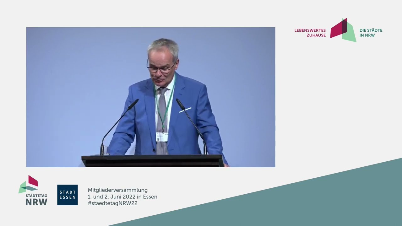 Rede des Geschäftsführers Helmut Dedy