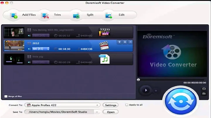 Best iPod Touch converter for mac convert video to iTouch M4V/MOV/MP4