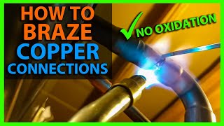 How To Braze Copper Fittings For An Air Conditioner  Full Video Of Brazing Fittings Using Nitrogen