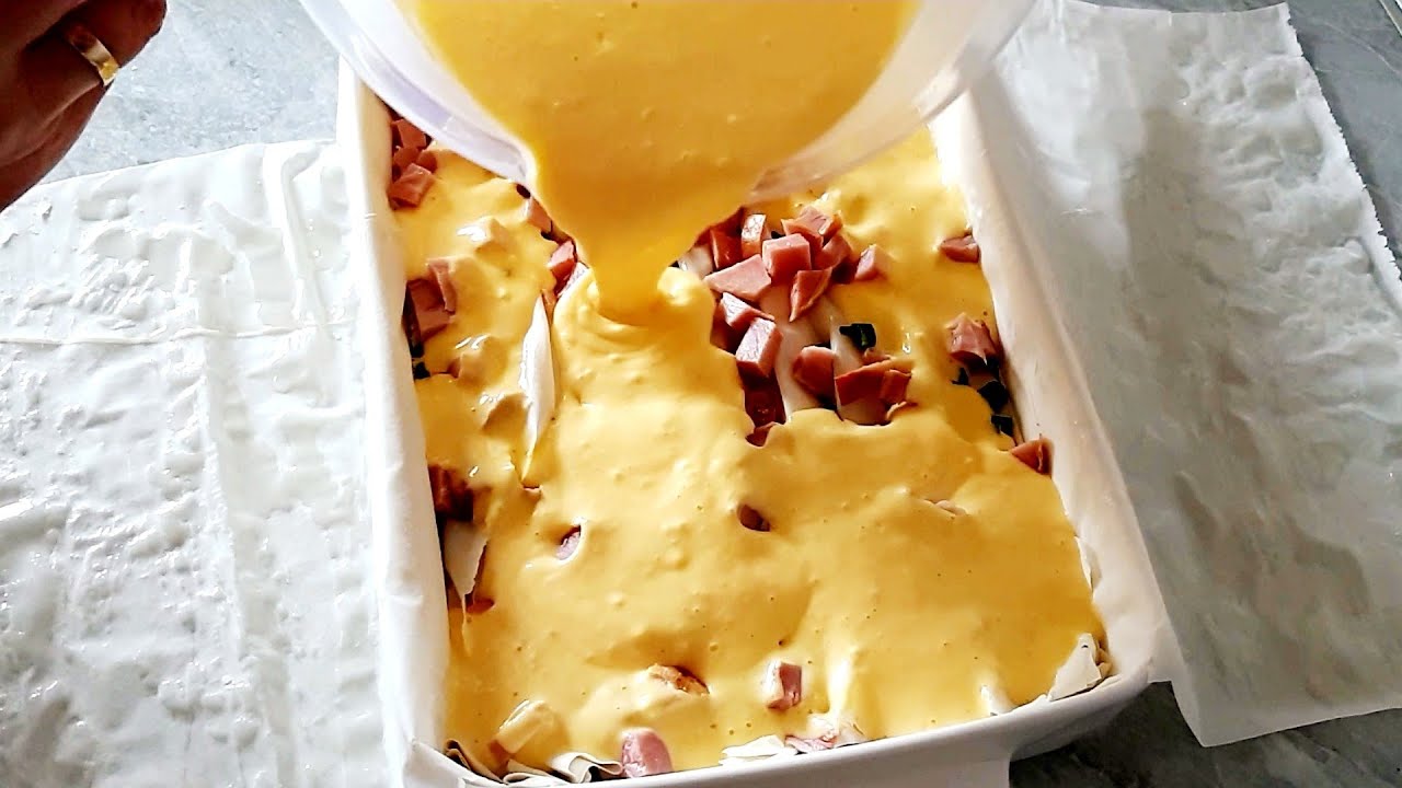 KAD NAPRAVITE OVU PITU SVE DRUGE CE PASTI U ZABORAV brza jednostavna ukusna - PIE