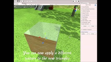 Split meshes with Mesh Tools