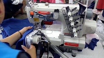 SiRUBA C007K/CR/CX/UTP/RLP Boxer Elastic Attached Industrial Sewing Machine