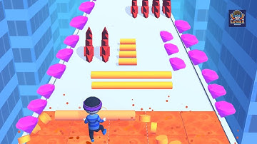 Roof Rails Level 32-47 Gameplay Walkthrough New Update iOS,Android