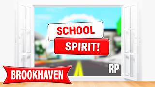 SNEAK PEEKS FOR THE NEW SCHOOL SPIRIT UPDATE IN ROBLOX BROOKHAVEN🏡RP
