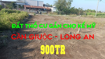 (Ms 77♥️Đã Bán) Bán Đất Thổ Cư Gần Chợ Kế Mỹ - Cần Giuộc, Long An | Bđs Long An