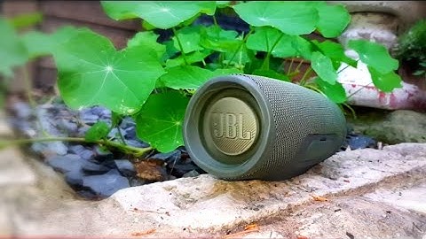 JBL Charge 4 SATISFYING Bass Test