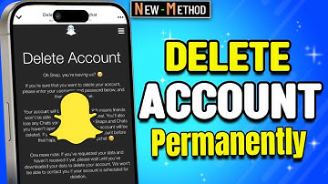 How to Delete snapchat account permanently 2025 (Android & iOS)