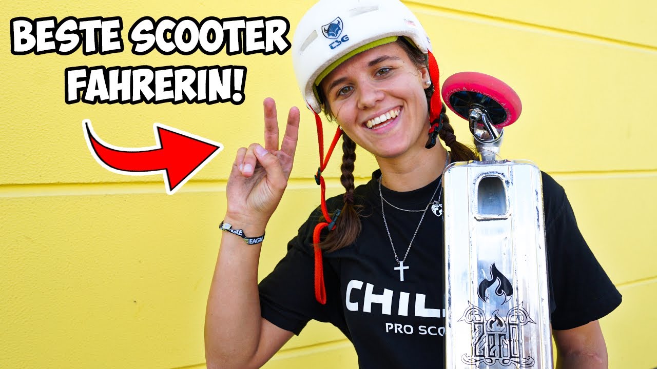 Deutschland's Beste Stunt Scooter Fahrerin! YouTube