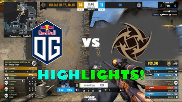 EPIC MATCH! | OG vs NiP | ESL One Cologne 2020 | Highlights | CSGO