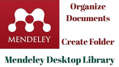 How To Organize Documents In Mendeley Desktop Library ? #QandAJunction #MendeleyDesktop