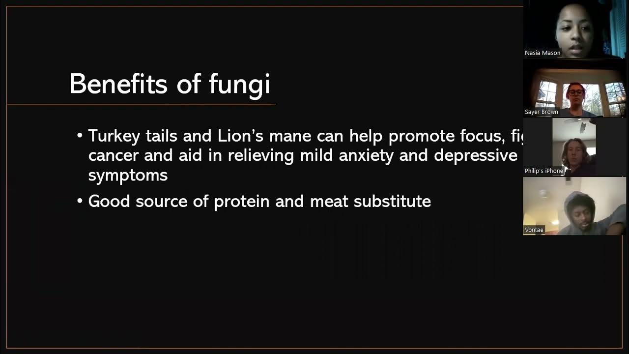 Informative speech, fungi YouTube