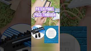 How to Wire a Pass-Through Patch Panel to an RJ45 Socket – Easy Plug & Play Guide!