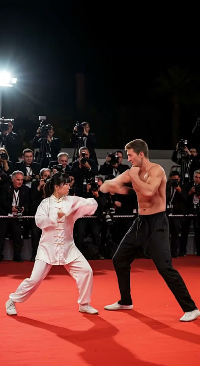 Tornado kick out—this Kung Fu girl is awesome #kungfu #wushufight #fight #kungfumaster #martialarts