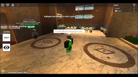 Roblox Video-{The Twisted Murderer|Made By: Taymaster}