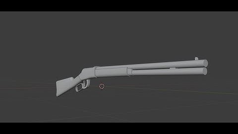 Blender Tutorial:How to make Lever Action Gun