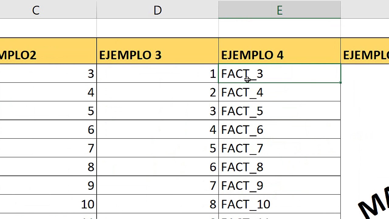 Como Hacer Una Numeracion En Excel