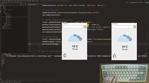ASMR Programming - Weather App - Java Beginner Project Tutorial