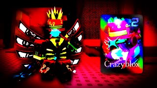 Winning with the NEW Crazyblox 1x1x1x1 Skin! | Roblox Forsaken Gameplay