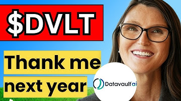 DVLT Stock MASSIVE NEWS!? (Thank Me Later Bro) Datavault AI