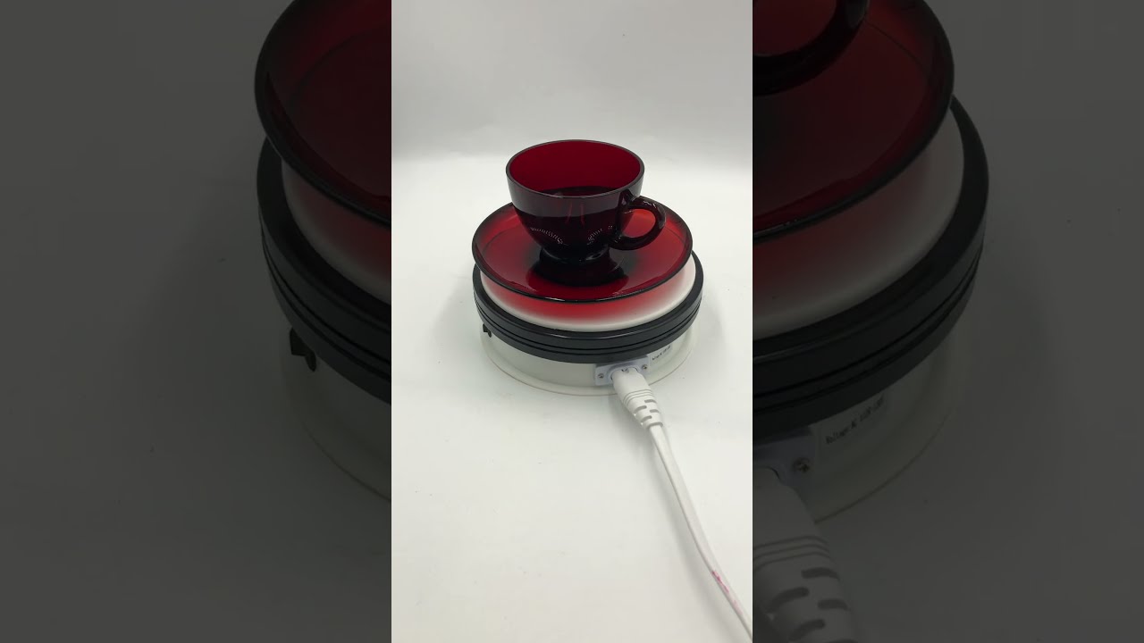 Elegance & Nostalgia: Vintage Set of 4 Ruby Red Glass Tea Cups and Saucers ARCOROC France 