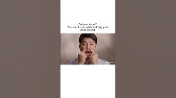 Try This: Humming With Your Nose Blocked! 🎶