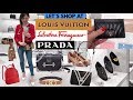 SHOP WITH ME AT LOUIS VUITTON, PRADA & FERRAGAMO! 👜 SHOPPING VLOG!