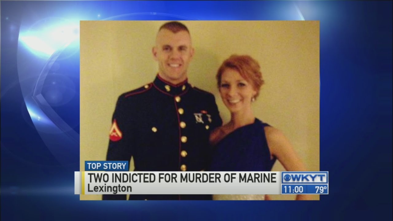 Two indicted for murder of marine - YouTube