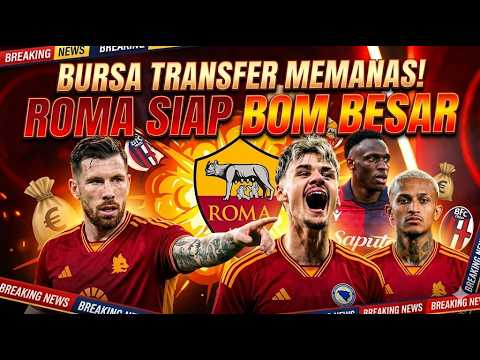 arenaslot188 x aplikasi rupiah toto - 💣 BOM BESAR ROMA DIMULAI! Target Bintang Sudah Disiapkan #football #bola #soccer #beritabola #asroma