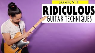 Jamming With Ridiculous Guitar Techniques chords