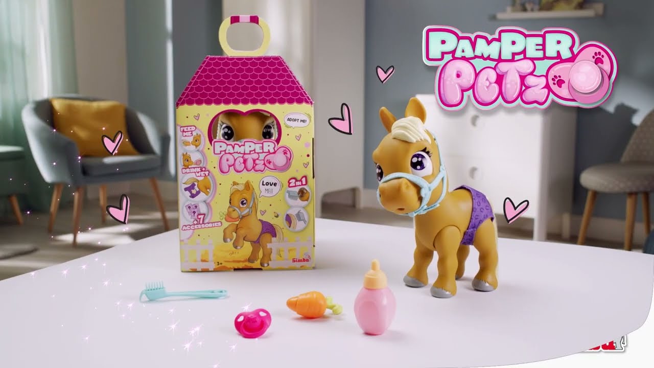 Simba Pamper Petz Mini Casa De Juego – Con Perrito Y Accesorios, 16 Cm, A Partir De 3 Años