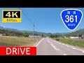 【Driving in Japan】National Route 361: Takato - Kiso（車載動画 国道361号 権兵衛峠道路）[4K]
