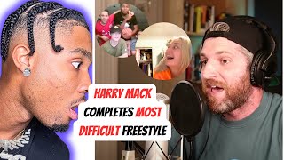 Harry Mack Is Amazing | Legendary Freestyles | Harry Mack Omegle Bars 45 | Reaction