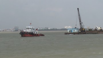 Hoàn thành nạo vét, thông luồng tạm cảng biển Quy Nhơn