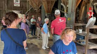 Preble County Historical Society Historic Barn Tour - Vonderhaar Farms Birdseed Barn built in 1800s Preble County Historical Society Historic Barn Tour - Vonderhaar Farms Birdseed Barn built in 1800s