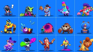 Brawl stars all 331 skins losing animations