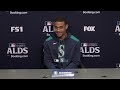 Media Session: Julio Rodríguez Meets with Media to Preview ALDS
