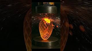 Asmr This Glass Mango Meets A Hydraulic Pressyou Wont Believe Whats Inside